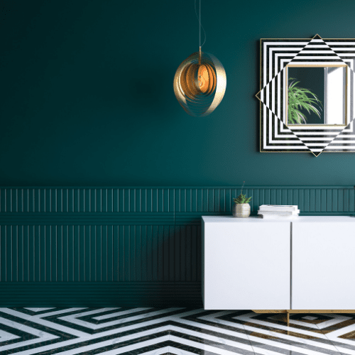 Dive into Deep Blue-green: Moody, Magical + Modern