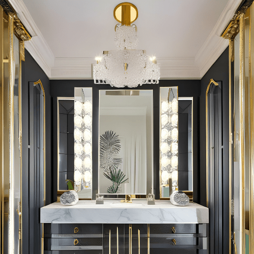 Posh Powder Rooms: Big Design for Small Spaces