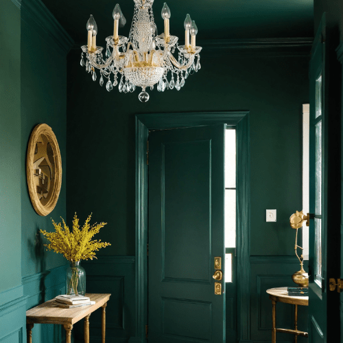 Embracing the Bold with Color Drenching